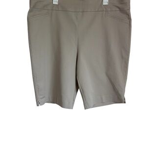Croft & Barrow Women's Beige Bermudas Size 22W